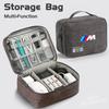 Car Storage Bag Separate Storage Multi-function Travel Bag For BMW M Performance M3 M5 M6 Power E70 F11 F25 E30 F31 E83 sticker