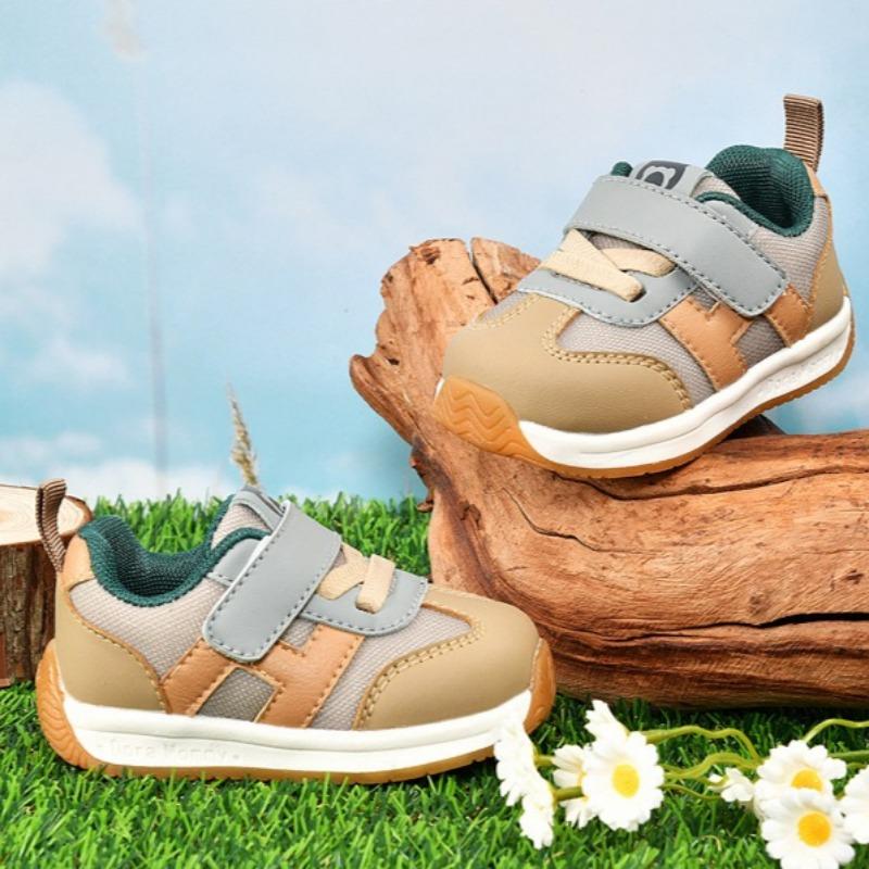 Spring Autumn Unisex Toddler Board Walking Sneakers Soft Sole Infant Shoes for 0-2 Years Old Baby Boys Girls