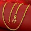 Women's Gold-Plated Versatile Clavicle Necklace - Luxurious, High-End, and Long-Lasting