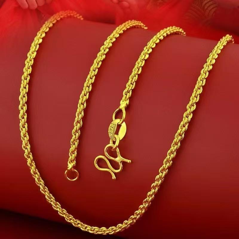 Women's Gold-Plated Versatile Clavicle Necklace - Luxurious, High-End, and Long-Lasting