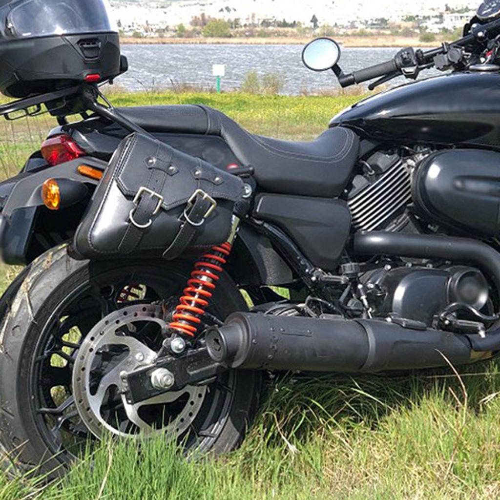 Universal Motorcycle Saddlebags Easy Installation Motorcycle Bag Tool Saddlebags Suitable for Most Type of Motorcycle