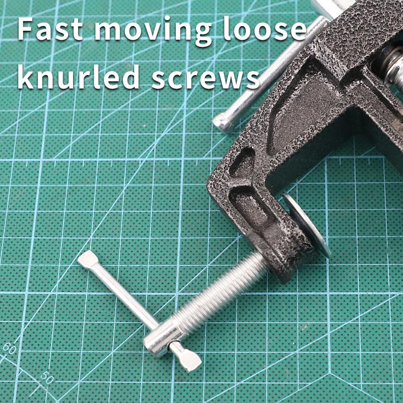 Mini Table Vise, Small Table Clamp, Portable Micro Table Clamp, for DIY Jewelry Watch Repair Nuclear Carving Clamp Hobby Craft
