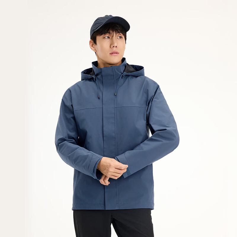 COVER GAL Men's Hardshell Hooded Outdoor Jacket
