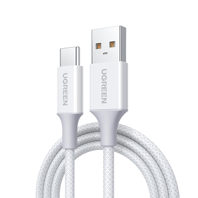 

Ugreen Плетеный кабель для быстрой зарядки USB-A на Type-C