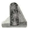 1 Rotolo Rotolo di Tulle Facile da Usare Ornamentale Multiuso Decorazione Murale di Halloween Ragnatela in Tulle per la Casa