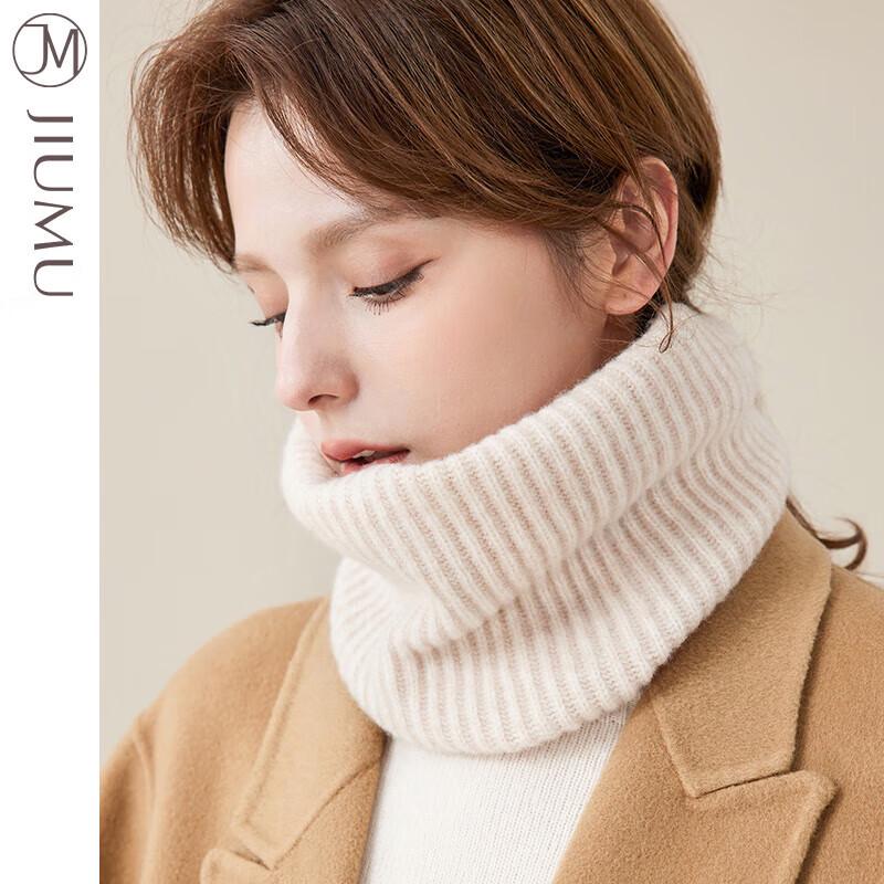 JIUMU Women's Knitted Neck Warmer Scarf