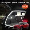 Für Toyota Corolla Fielder/Cross 2025 2024 Auto Kofferraum Aufhellen LED Streifenbeleuchtung Wasserdicht Flexibel Zubehör