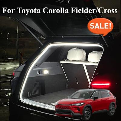 For Toyota Corolla Fielder/Cross 2025 2024   Car Rear Trunk Brighten LED Strip Lighting Waterproof Flexible Accessories