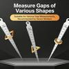 Stainless Steel Precision Taper Gauge for Engineering Design, Welding Construction and Industrial Inspection