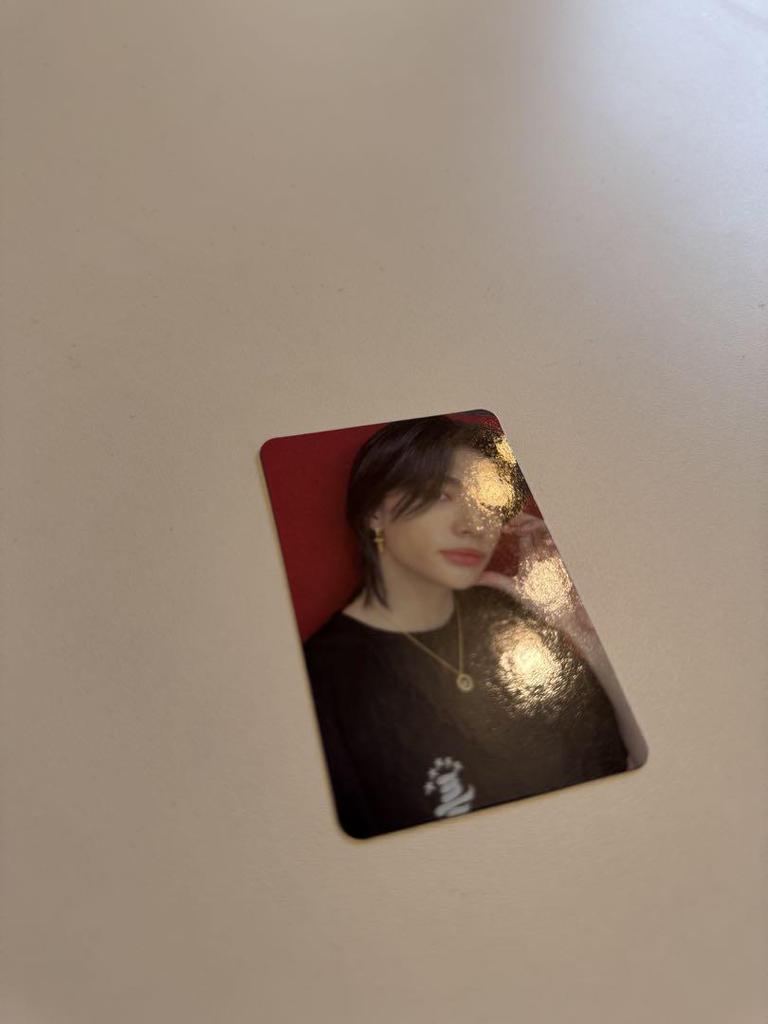 [USED] straykids 5star pre-recorded sanok trading card hyunjin