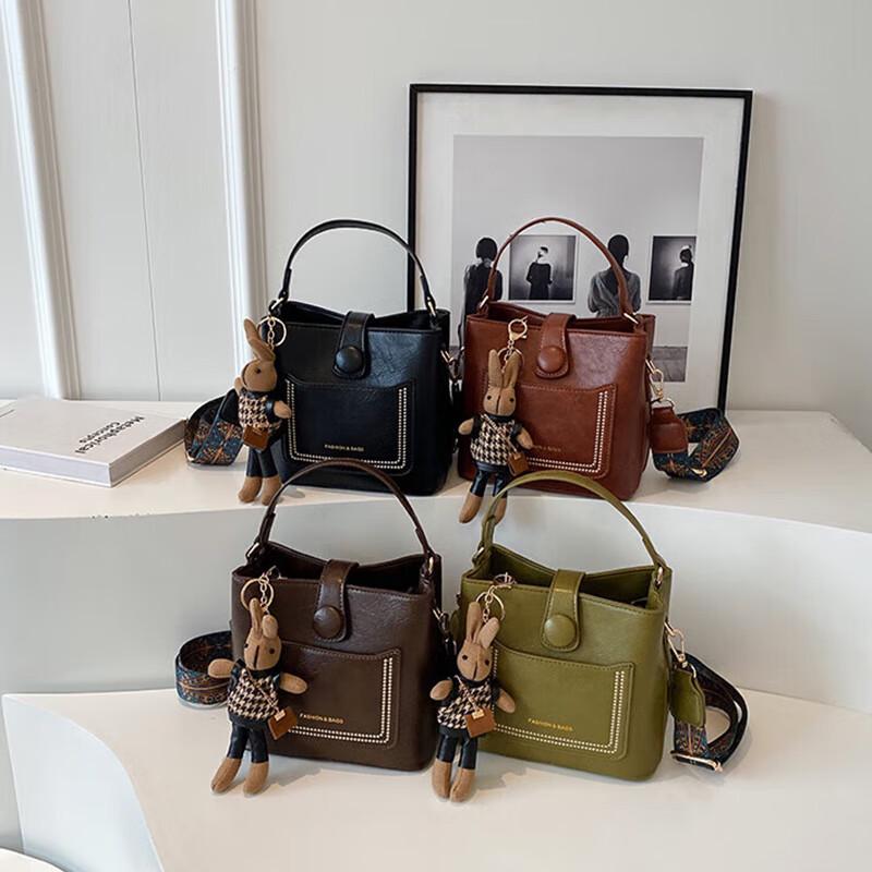 C.LI Retro Eimer-Schultertasche