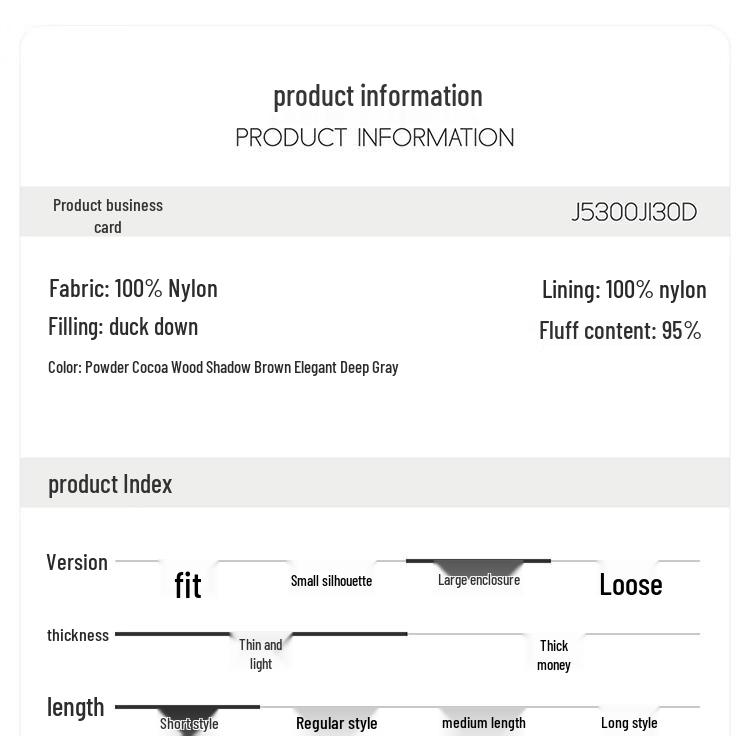 BINJORA Women's Lightweight Round Neck Down Jacket J5300JI30D