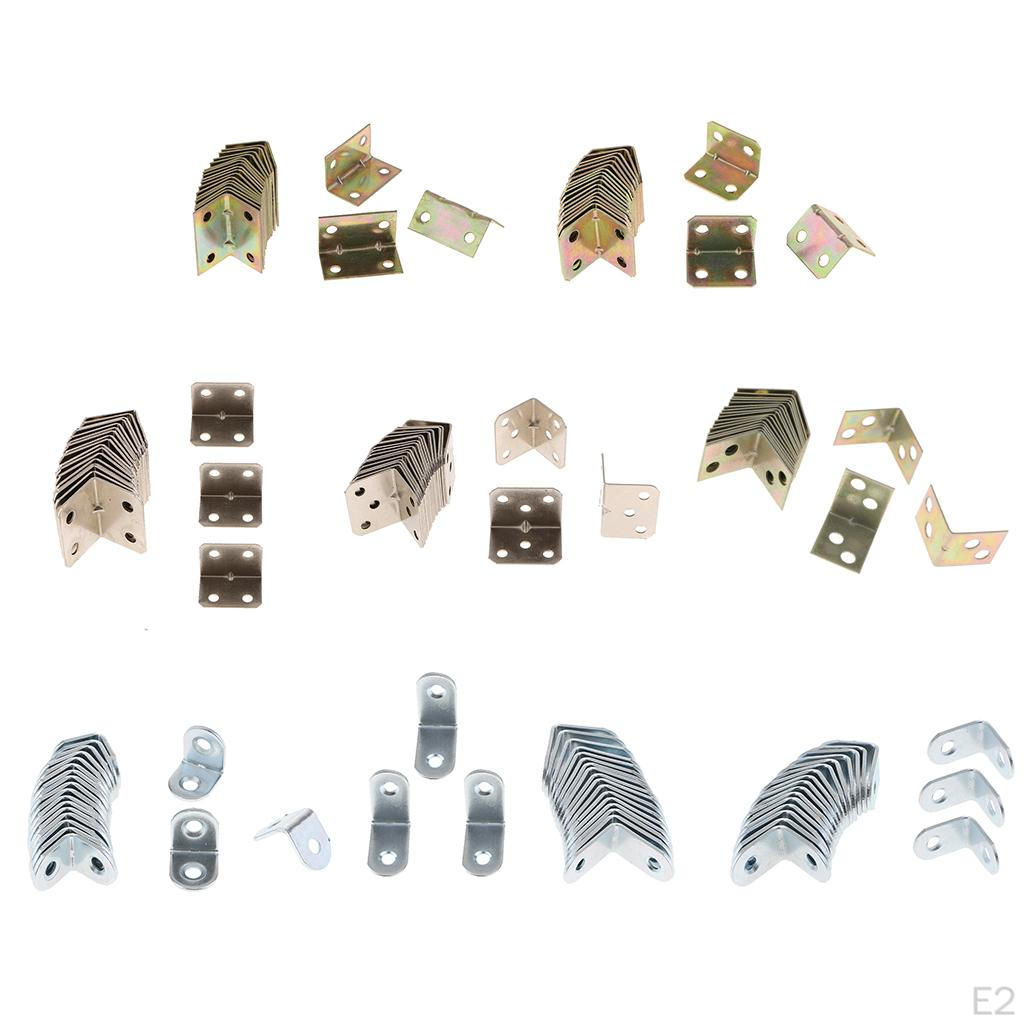 Angle Bracket Corner Support Fixing Repair Fastener Joint Furniture Replacement Hardwares