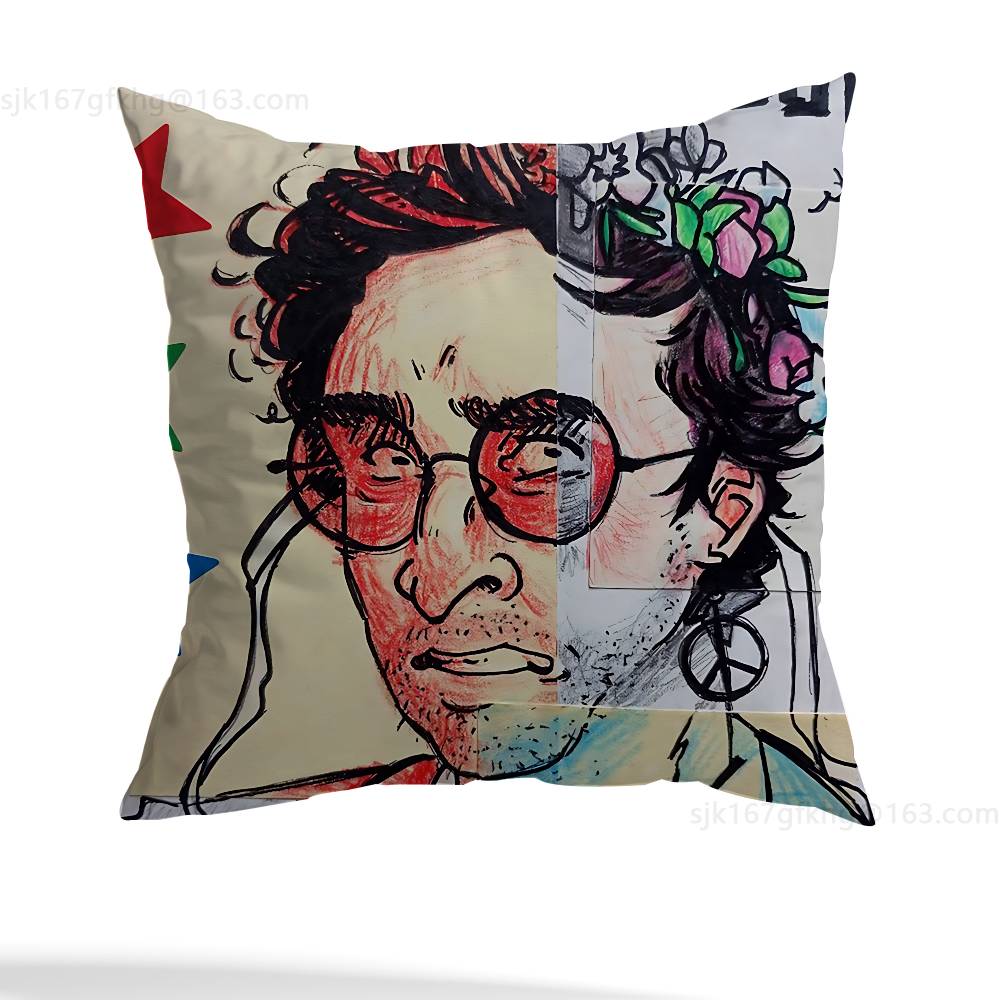 W-Will Wood  Pillow Case Sofa Living Room Bedroom Headboard Backrest Cushion Square Cushion Nap Time