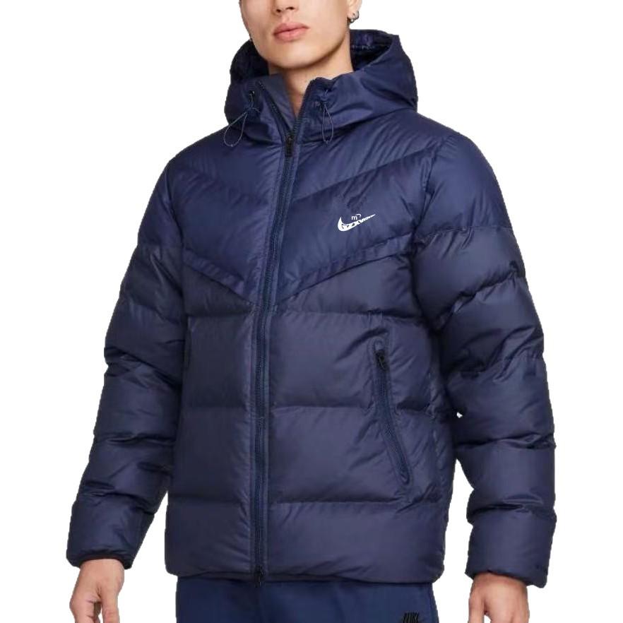 Giacca Invernale Spessa con Cappuccio Patchwork in Cotone Unisex da Uomo 2025