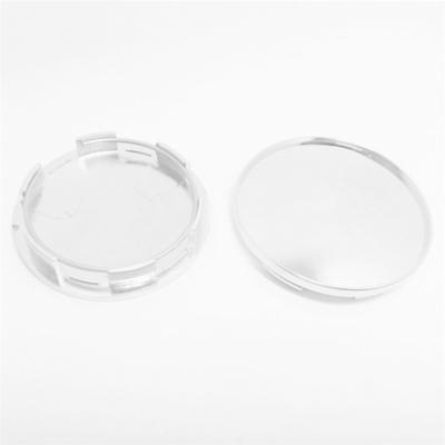 New 4PCS/Set 68mm New Chrome Silver ABS Car Wheel Center Hub Caps Covers Replacement