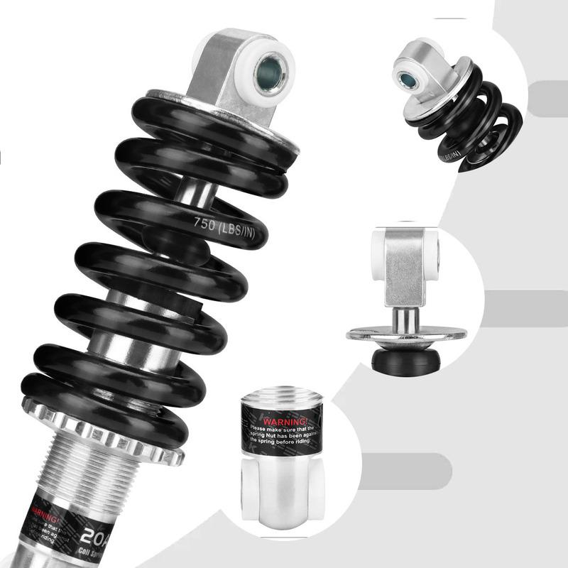 Amortiguador de Resorte 150mm 160mm 155mm Exa Form Mtb Suspensión Trasera de Muelle Amortiguador de Compresión Para Patinete Bicicleta Eléctrica de Montaña