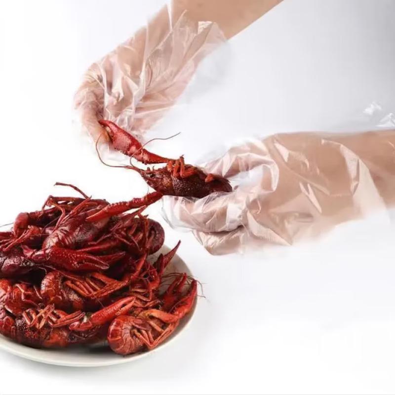 Miaojie Disposable PE Plastic Gloves