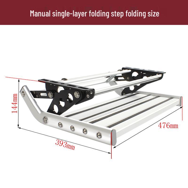 Aluminum Alloy Manual Retractable RV Entry Step