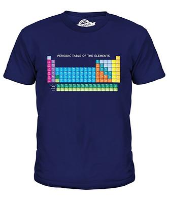 Tableau périodique des Elets T-Shirt à manches courtes T-Shirt Cool graphique T-Shirt