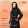 Meilicheng Women's Mid-Length Goose Down Parka