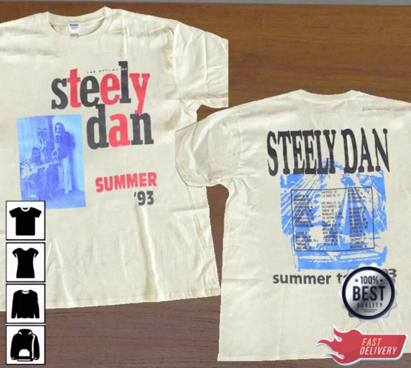 Vintage 1993 Steely Dan Sommer Tour Steely Dan Unisex T-Shirt