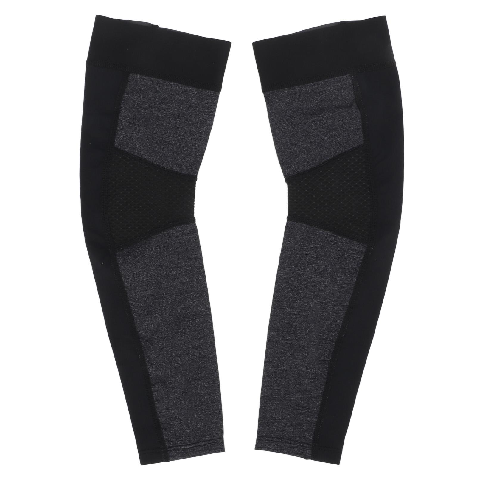 Arm Sleeves UV Sun Protection Ergonomic High Elasticity Breathable Quick Dry Moisture Absorption Sun Sleeves for Sports L
