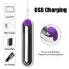 USB Rechargeable Sex Products Strong Vibration Waterproof Mini Bullet Vibrator G-spot Massager Sex Toys for Women Clitoris Stimulator 10 Speed