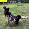 ZISIZ Outdoor Portable Folding Camping Chair