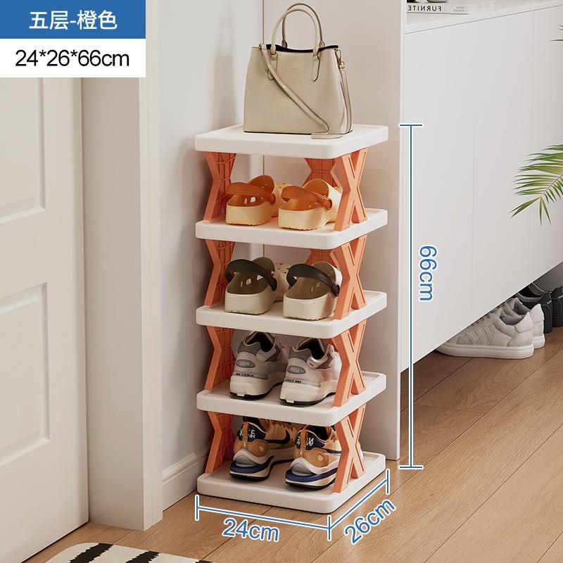 Shoe Storage Rack Is Simple for Home Use Simple for Doorstep, Modern Shoe Rack Indoor Multi-layer Foldable Shoe Cabinet