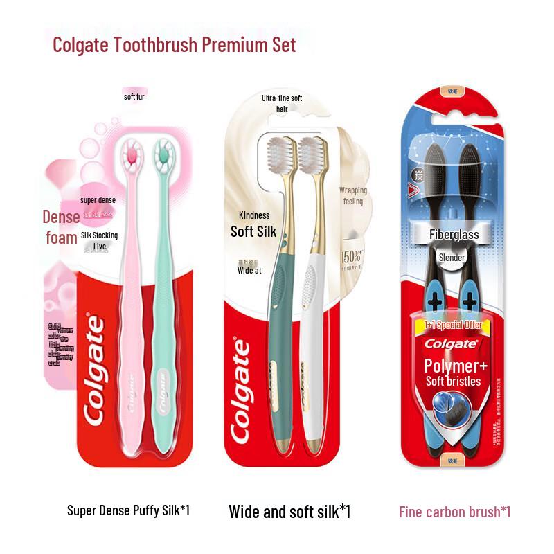 Colgate Toothbrush Premium 6-Pack Set