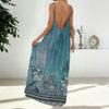 Women's Casual, Fashionable And Retro Printed Dress
