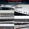 RANGE ROVER Hood and Sport Logo Stickers - Front & Rear, Aurora Design