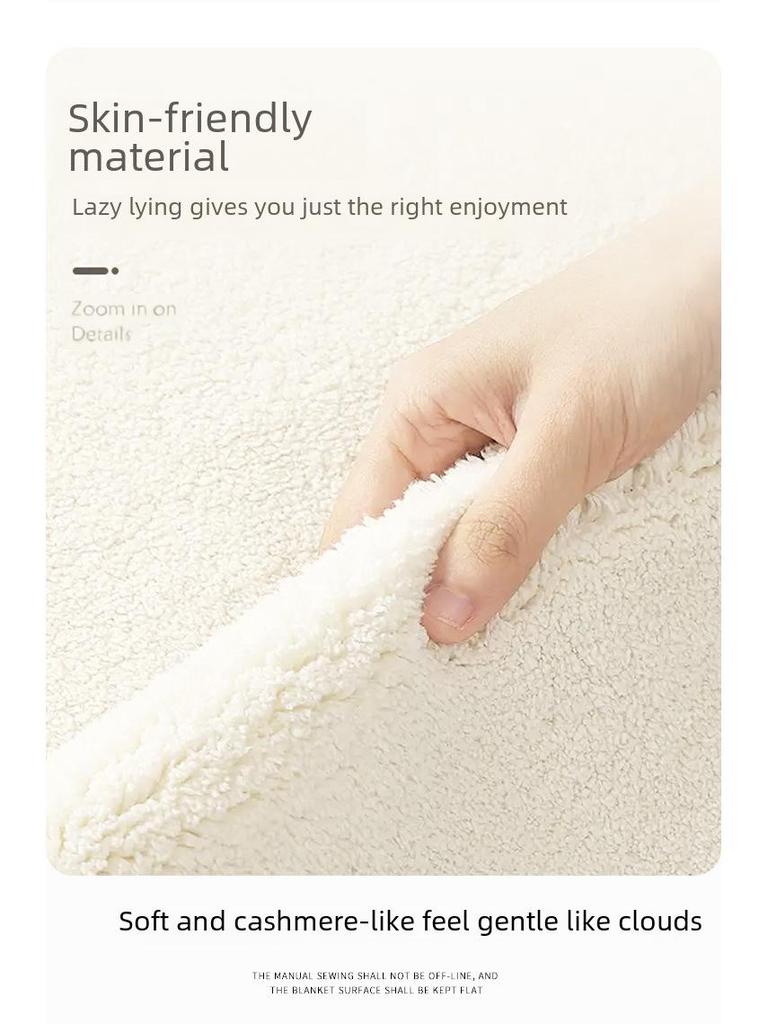 Cream Plush Non-Slip Luxury Living Room Carpet - Dirt-Resistant and Easy Care, 2024 Edition.