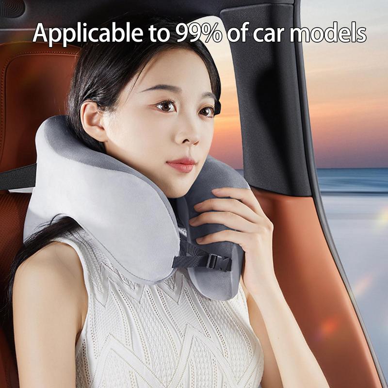 Upgrade Travel Neck Pillow Slow Rebound Memory Foam U-shaped Pillow Comfortable Soft Car and Airplane Neck Pillow Office Nap
