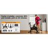 Vélo d'appartement connecté silencieux JASPORT A3, compatible avec les applications Yesoul, Kinomap et Zwift, capacité de 120 kg
