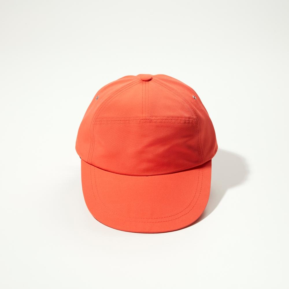 Inlichi 7-Panel Fashion Cap - Lava Orange