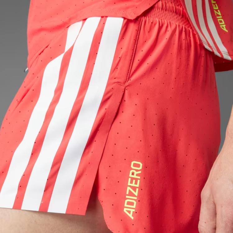 Adidas Adizero Casual Simple Sports Shorts Men Shorts Red JF3465