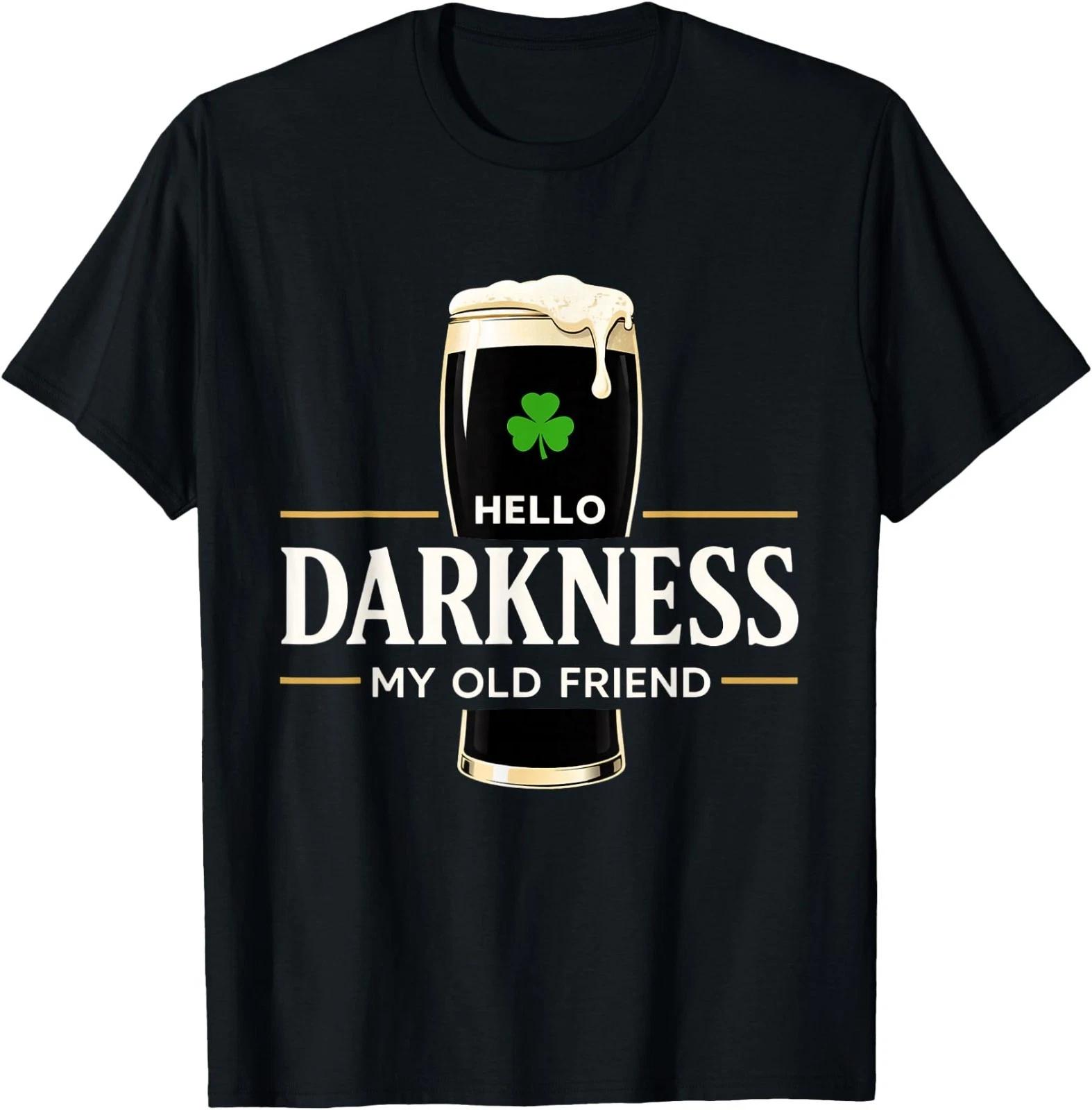 Hello Darkness My Old Friend Vitamin G Funny Quote T-Shirt 4XL