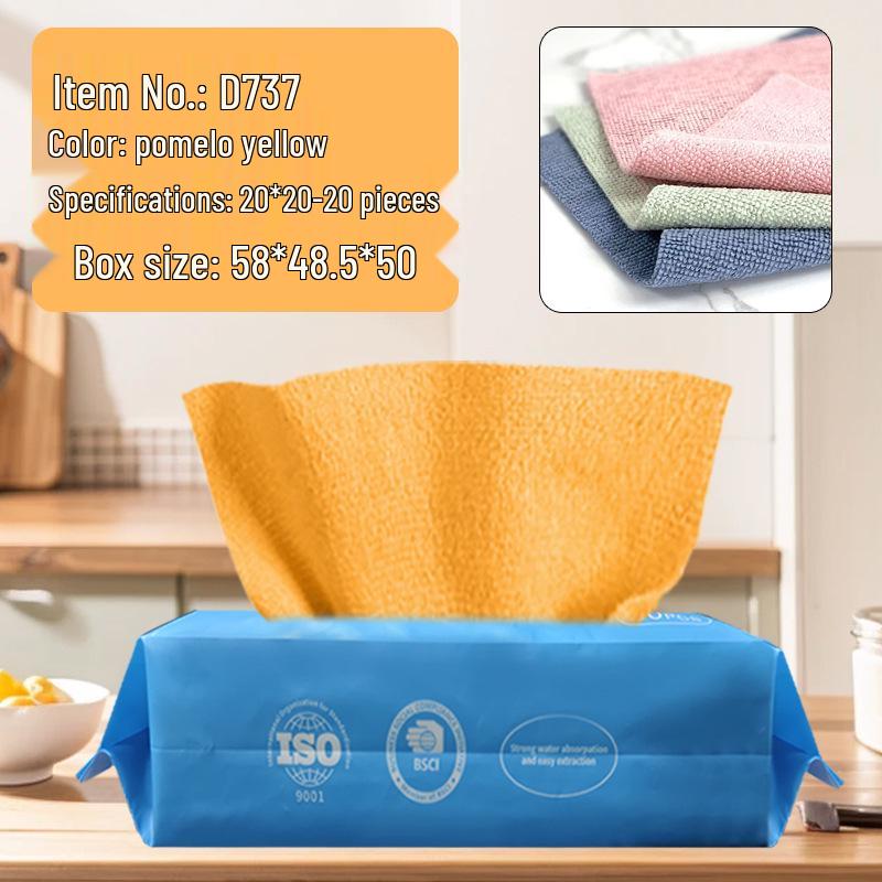 Thickened Disposable Kitchen Rags - Non-Stick Oil Wiping Cloths