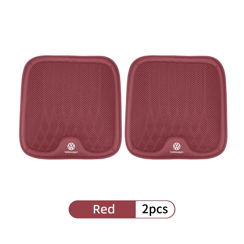 Breathable Car Ice Silk Seat Cushion Anti Slip Auto Seat Pad For Volkswagen VW Passat Golf 4 5 6 Tiguan Polo Scirocco Jetta CC