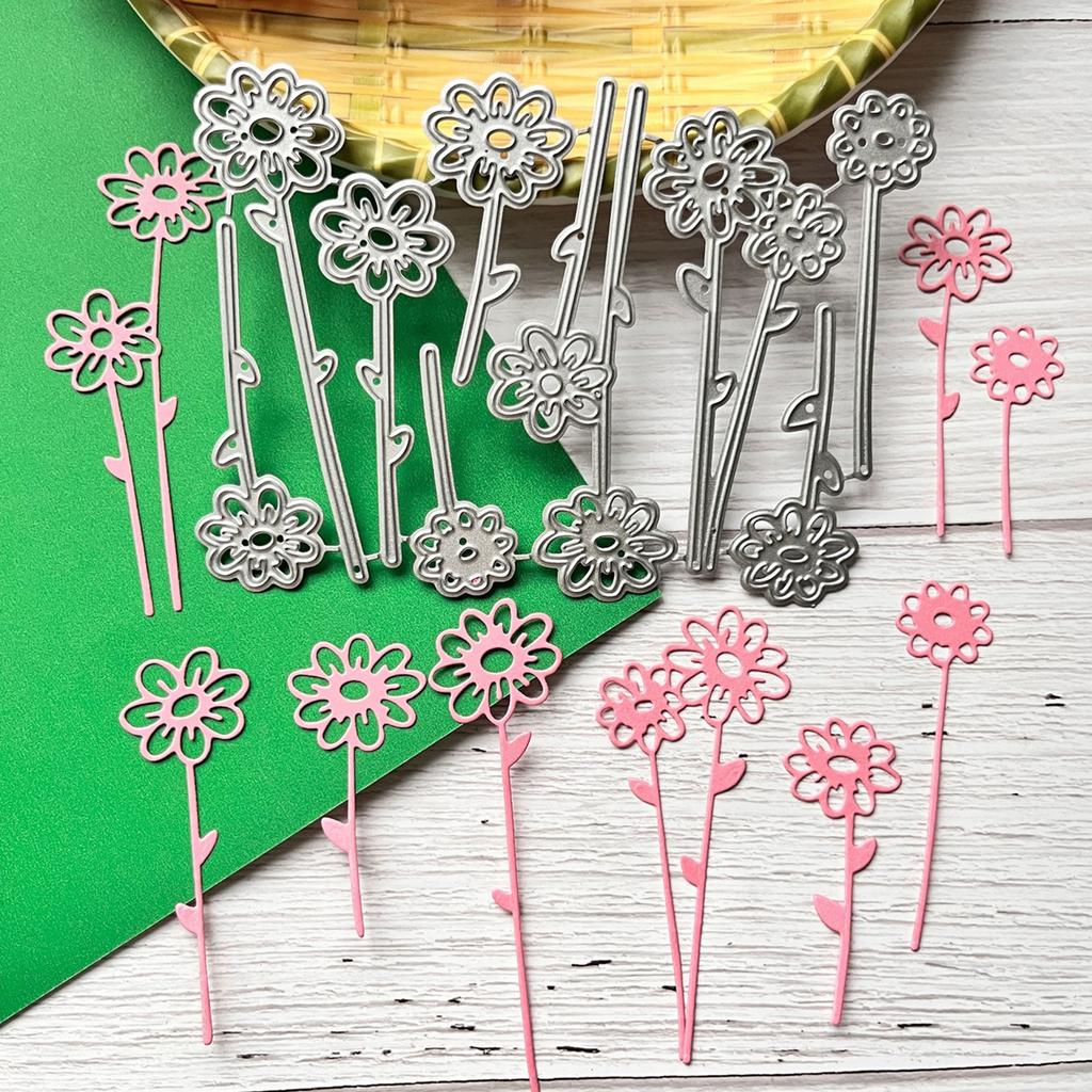 Flowers Embossing Cutting Dies Floralt Die Cuts for Greeting Card Wedding Invitation Making DIY Scrapbooking Photo Album