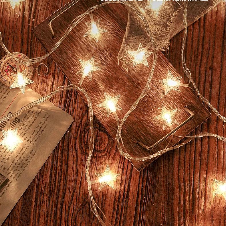 LED Flashing Fairy String Lights - Battery Operated Round Ball Christmas Decoration 