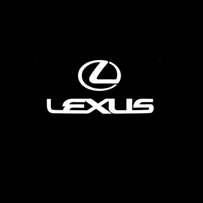 2pcs HD Car Door Welcome Light Logo Emblem Projector Lamps For Lexus GS IS LS500h ES260 ES300h RX350h NX260 UX260 LM LC RZ450e