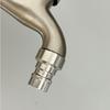 G1/2'' Washing Machine Tub Tap 304 Stainless Steel Brushed Clod Water Faucet Wall Mount Outdoor Garden Faucet