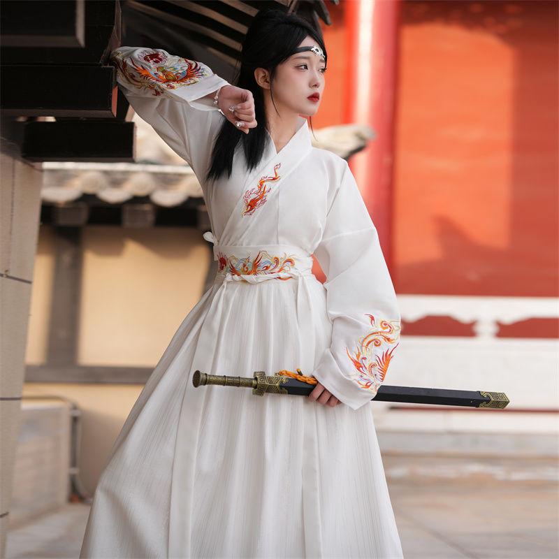 Men's Clothing Hanfu Martial Arts Style Chivalrous Handsome Men's Suit