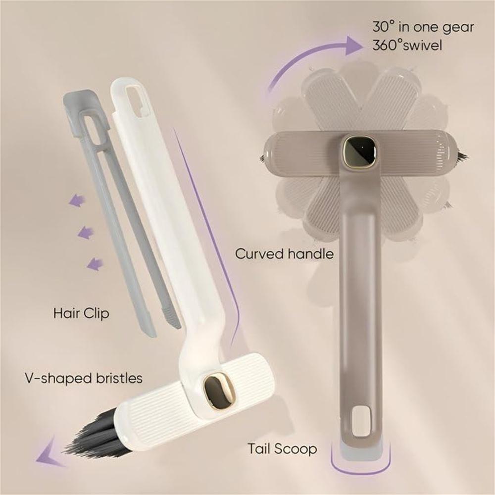 Multi-function Rotating Crevice Cleaning Brush Grout Cleaner Scrub Brush Deep Tile Joints Crevice Gap Cleaning Brush Tools