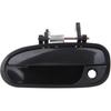 ECCPP Exterior Door Handle 1996-2000 for Honda for Civic Outer Replacement Front Rear Driver Left Passenger Right 4pcs Black
