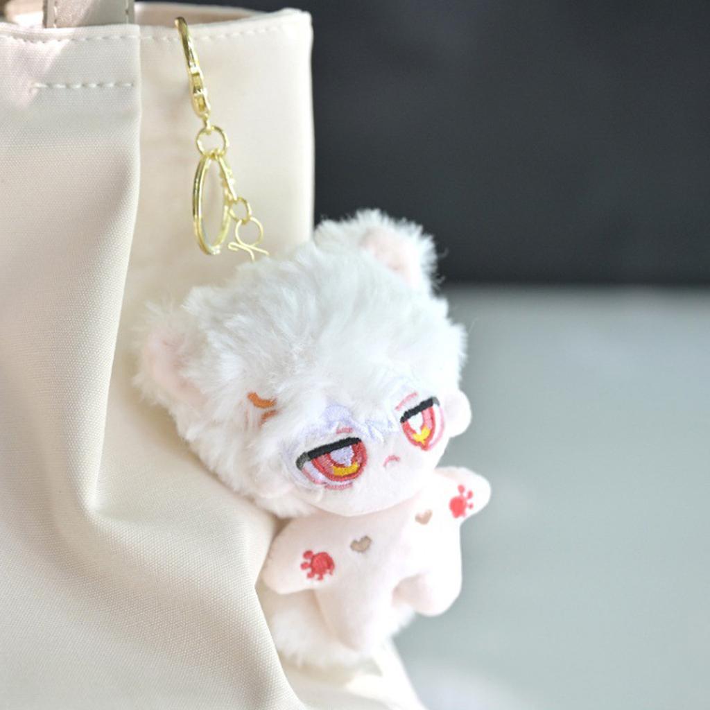 Dress Up Rag Doll Keychain Cute Plush Doll Pendant Women Handbag Decorations School Students Lovely Backpack Ornament