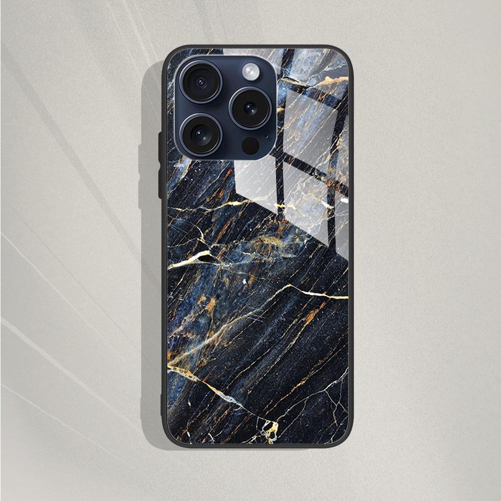 Tempered Glass Case for iPhone 15 15Pro Max Plus Back Cover Hard Bumper Protective Fundas for iPhone 14 Pro 14 Plus 14Pro Max